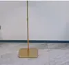 Accesorios de Base de Soporte para Maniquíes Barra de Soporte de Metal Altura Ajustable Móvil Estante de Exhibición para Tienda de Ropa Bandeja