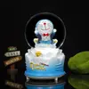 Isla Estrellada Mar Bola de Cristal Brillante Caja de Música de Dibujos Animados para Niños - Un Regalo de Cumpleaños para Niños y Niñas, Manualidad para Estudiantes