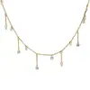 Collar Colgante de Borla de Moda y Elegante Lele Jewelry para Mujer, Joyería Sencilla de Lujo Ligero para Fiesta, Cadena para Clavícula Joyería para Mujer