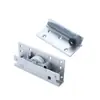 Riel Deslizante para Puerta, Riel Deslizante Plano de Aleación de Aluminio para Mueble de TV Deslizante, Accesorios de Ferretería para Puerta de Armario Deslizante Bidireccional con Amortiguación