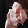Taza de té kung fu de jade graso de oveja de Dehua taza maestra de porcelana blanca té taza pequeña cerámica taza individual taza de té paquete de cuatro