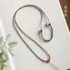 Collar con Cordón para Colgante de Buda de Jade de Gama Alta con Hebilla de Seguridad, Cuerda Trenzada para Colgantes de Oro y Jade, Cuerda para Colgar Colgantes de Jade para Mujer