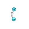 Joyería para piercing 3mm 3m Shambhala bola de diamantes completa bola sobre nunca se cae taladro ceja uña aretes fabricantes mayoreo