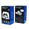 Soporte de Carga Individual Flotante para Mando de PS5 Soporte de Carga por Contacto para Mando de Juego PS5 con Luces RGB de Colores YZC-522