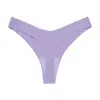 Tanga Feminina Sexy de Cintura Baixa Europeia e Americana Confortável Respirável Algodão Puro no Gancho Calcinha Feminina Plus Size Calcinha Brasileira