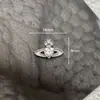 Accesorios Personalizados de Aleación de Saturno, Joyería de Alto Nivel con Incrustaciones de Diamantes y Goteo de Aceite, Pasadores Hechos a Mano, Fundas para Teléfono, Accesorios para el Cabello, Materiales para Manualidades
