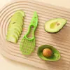 Fatiador Multifuncional Dois em Um de Abacate Fatiador de Abacate Faca de Abacate Faca de Abacate Cortador de Frutas Doméstico