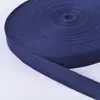 Fita de Poliéster-Algodão de Trama Simples para Mochila Cinto Elástico de Yoga Cós Bolsa de Lona Portátil Tecelagem de Amarração para Acessório de Roupa de Algodão