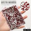 Tendencia de Internet Año Nuevo Tamaño Mini Diamante Rojo Grande Forma Plana Arte de Uñas de Novia Súper Flash Decoración de Uñas de Pedrería