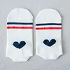 Novas meias de barco invisíveis fofas de menina japonesa com salto amor algodão moda meias de estudante fabricantes atacado