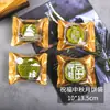 Nuevas Bolsas para Pasteles de Luna Snowskin, Bolsas para Empaque de Pasteles de Copo de Nieve, Bolsas Selladas al Calor con Patrón de Conejo, Venta al por Mayor de Fábrica en Stock