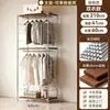 Arara de Roupas Aberta com Combinações Guarda-Roupa Simples para Quarto Closet Walk-in Prateleira de Armazenamento para Casa Guarda-Roupa de Chão