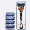 Compatible con rastrillos manuales Gillette Fusion5, con un sistema de 5 cuchillas para un afeitado suave y cómodo