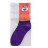 Calcetines altos Sponge Baby marca de moda europea y americana calcetines para hombre tubo largo Paida estrella pulpo media pantorrilla calcetines de baloncesto de dibujos animados