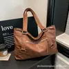 2026 Verão Transfronteiriça Retrô Bolsa de Mão Estilo Motocicleta Bolsa de Axila de Garota Popular Bolsa de Ombro Fashion Bolsa Feminina Mais Vendida