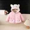 Abrigo de Algodón de Invierno para Bebés y Niños Pequeños Ropa de Abrigo Abrigo para Niñas Ropa Cálida Chaqueta de Algodón para Niños Pequeños Bebé Niña Algodón Otoño e Invierno