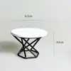 1:12 Adornos de Muebles para Casa de Muñecas Mini Mesa de Café Mesa Auxiliar de Té Accesorios para Escena en Miniatura