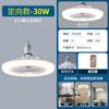 Ventilador de Techo con Luz E27 Rosca Espectro Completo Ahorro de Energía Candelabro Doméstico Sala de Estar Dormitorio Baño Cocina Luz Silenciosa