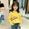 Primavera/Otoño 2026 Nuevo para Bebés Niños Super Bonita Camiseta de Algodón Puro Otoño Temprano Niñas Manga Larga Estampado de Dibujos Animados