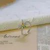 Conjunto de Joias Pedra de Cristal Natural Prata S925 Colar Anel Brincos Design de Libélula de Alta Qualidade Joias de Granada