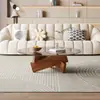 Mesa de Café de Cristal de Moda para Sala de Estar, Adecuada para Apartamentos Pequeños, Diseño Minimalista y Lujoso, Mesa Pequeña Creativa, Mesa de Café de Moda