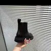 Botines Retro Chelsea, botines cortos para mujer, nueva colección otoño 2026, suela plana, estilo británico, estilo chimenea, botas Martin que realzan la altura