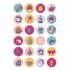 Stickers Redondos de Navidad DIY Stickers Decorativos 24 Stickers para Hornear Sticker de Sellado ins