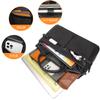 Maletín de Cuero Genuino para Hombre Bolso de Mano de Negocios de Gran Capacidad Bolsa para Computadora Bolsa Casual para Hombre Bolsa de Hombro Cruzada Moderna