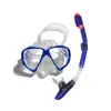 Máscara de Mergulho Profissional para Adultos Personalizada de Fábrica Conjunto de Respiração Máscara de Mergulho de Silicone Máscara de Snorkel para Nariz Espelho Temperado