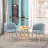 Mesa Pequena e Cadeiras para Varanda Nórdica Celebridade da Internet Uma Mesa Duas Cadeiras Criativa Mesa de Chá e Cadeira de Lazer Combinação Conjunto de Três Peças Moderno Minimalista