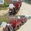 Triciclo de motocicleta de gasolina vehículo agrícola de arrastre para transporte de grano construcción sitio concreto cemento camión volquete de baja velocidad