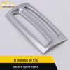 Adequado para 16 XT5 moldura decorativa de saída de ar traseira XT5 ar condicionado de telhado saída de ar frio acessórios de remendo brilhante