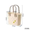 Canasta de Picnic Portátil para Uso en Exteriores y en Casa, Material Suave Creativo con Fondo Drenante, Adecuada para Baño, Lavado y Almacenamiento en el Baño