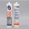 Pegamento de Silicona Neutra para Vidrio 300ml Transparente Impermeable y Resistente al Moho Secado Rápido Pegamento de Silicona Resistente a la Intemperie para Puertas y Ventanas Sellador para Piedra