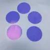 Venta directa de fábrica de tela para mascarillas que cambia de color sensible a la temperatura, con impresión de efectos especiales, cambio de color azul a rosa y demostraciones en vivo por transmisión de la mascarilla que cambia de color