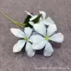 6 Cabezas de Orquídea de Llama Flores Artificiales, Líneas de Lirio, Flores Decorativas, Arreglos Florales, Arreglos Florales de Pared de Flores, Decoración de Hotel y Hogar Flores Artificiales