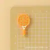 Racket de Tênis Colorido Simulado Acessórios de Resina para Badminton Material para Artesanato Cola de Creme Capa de Celular Material para Presilha de Cabelo Joias