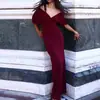 Verano 2026 Nuevo Comercio Exterior Europeo y Americano Ropa de Mujer Vestido Elegante Casual Simple Ceñido a la Cintura Vestido Largo