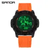 Reloj Sanda con Logo Impreso Multifunción Conteo de Pasos y Calorías Reloj Deportivo Reloj Digital Personalizado Fábrica de Origen