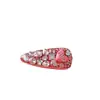 Accesorios para el cabello estilo coreano nuevos de alta calidad exquisitos rosa rosa dopamina rosa chica diamantes de imitación diamante clip BB pasador lujo ligero