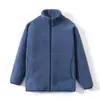 Abrigo polar para niños, para padres e hijos, usable por adultos, niños medianos y grandes, cálido, con cuello alto, abrigo cálido para padres e hijos