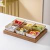 Bandeja de frutas para el hogar, mesa de centro, té, aperitivos, bandeja de dulces, aperitivos de frutas secas, bandeja de aperitivos, bandeja de frutas vertical, empalme KTV