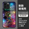 Estojo Criativo para Celular, Console de Jogo Mais Vendido de Huaqiangbei, Capa Protetora para Apple 16, Capa de Vidro Anti-Riscos Nova para iPhone 17
