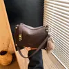Bolsa Transversal Retro de Nicho Transfronteiriça para Mulheres, Novo Modelo 2026, Bolsa de Ombro para Trabalho e Deslocamento, Bolsa Quadrada Pequena Leve de Mão