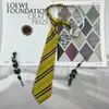 Broche Harry Potter Gravata Lanferdo Faculdade Sonserina Listrada Laço Jk Uniforme Gravata Borboleta Moderna para Homens e Mulheres