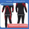 Material de mergulho em lote de fábrica adulto manga comprida SBR Neoprene Diving Suit Terno de água-viva quente de manga curta masculina e feminina