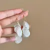 Primavera por Todo el Jardín ~ Pendientes Largos con Borlas de Perlas Hechos a Mano para Mujer 2025 Pendientes Nuevos Pendientes de Bosque de Nicho