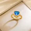 Colar Venda Quente Transfronteiriça Joias Pedra Preciosa Titanic Colar do Amor Temperamento Clássico Coração do Oceano Acessórios para Mulheres