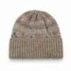 Gorro de punto para exteriores de otoño e invierno, gorro retro estilo japonés con patrón Fair Isle, que cubre las orejas y cálido para clima frío