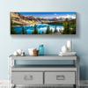 Pintura en lienzo con paisaje de lago natural transfronterizo de Amazon, pintura decorativa para pared de sala de estar y dormitorio, pintura colgante al por mayor